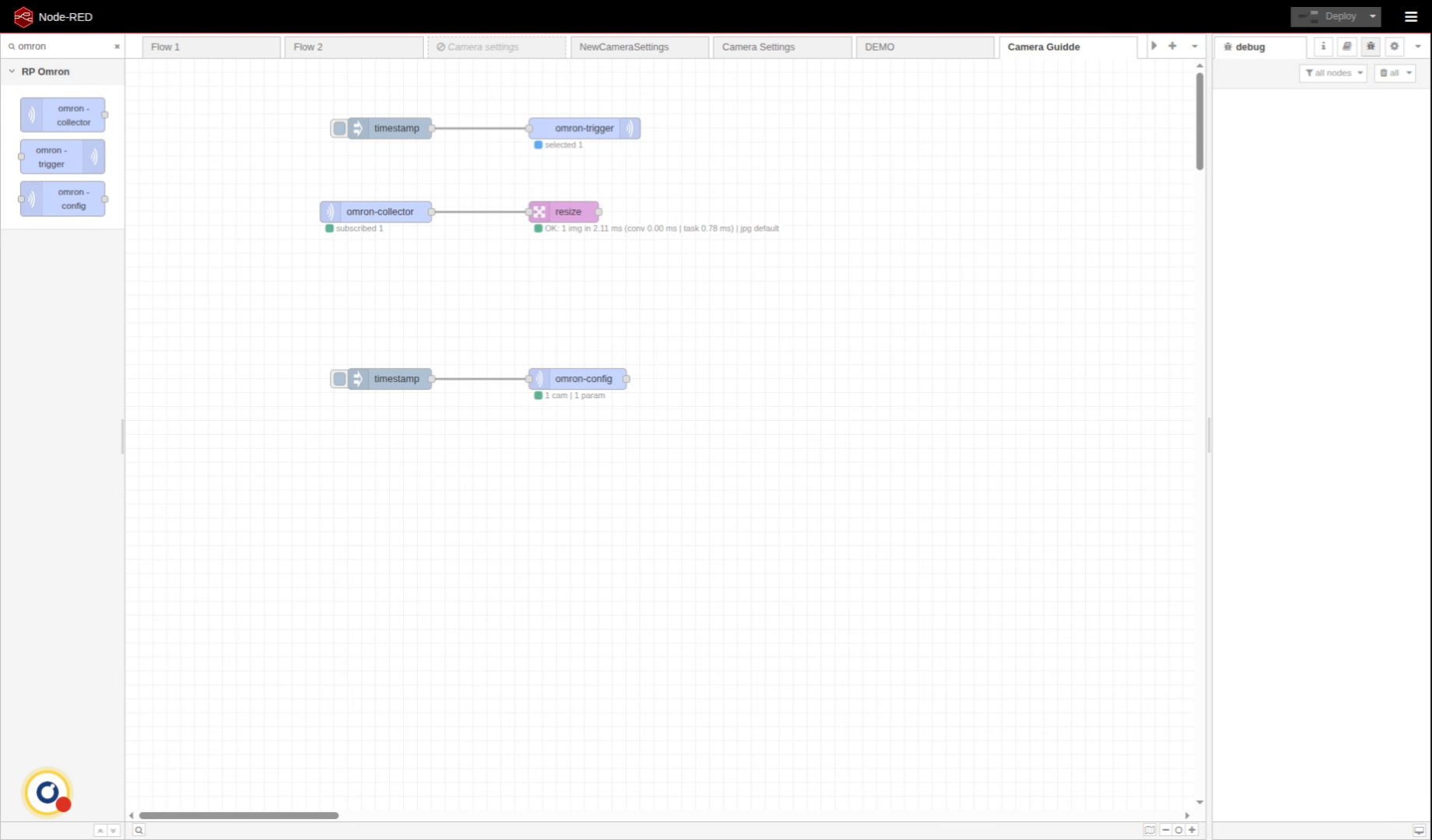 Introduce Camera Nodes Usage