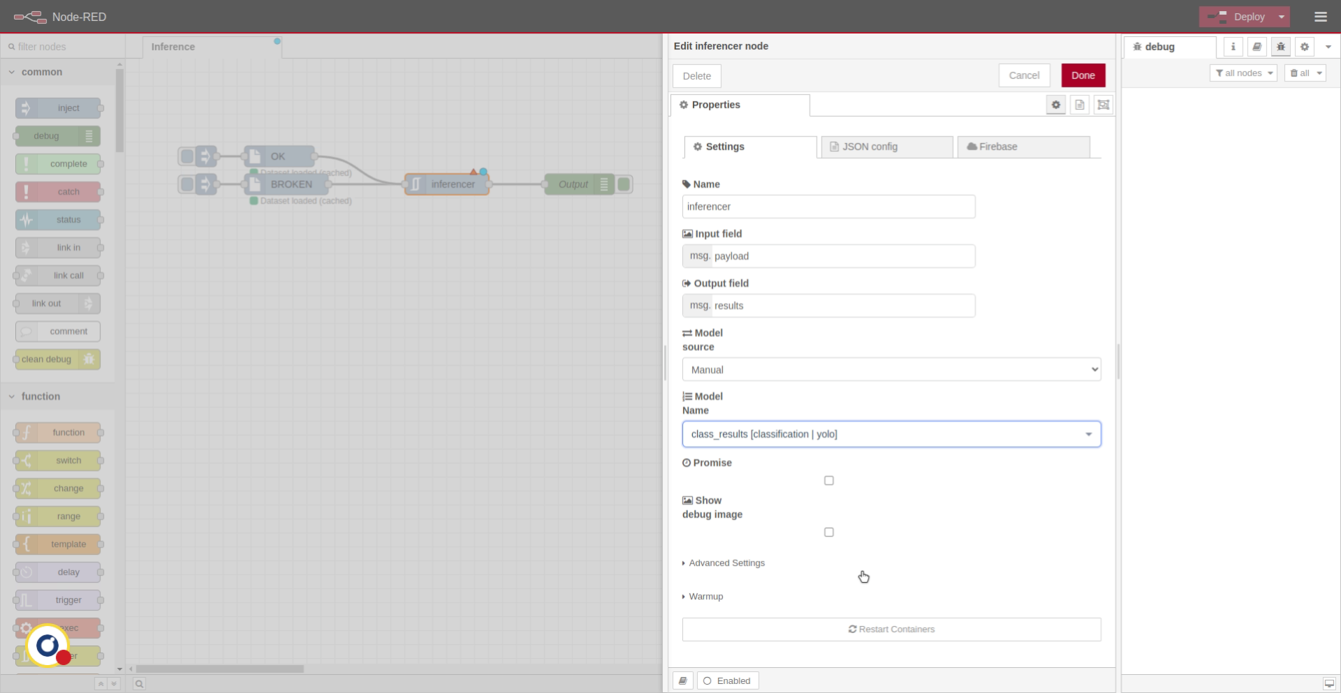 Activate Model Warm-Up
