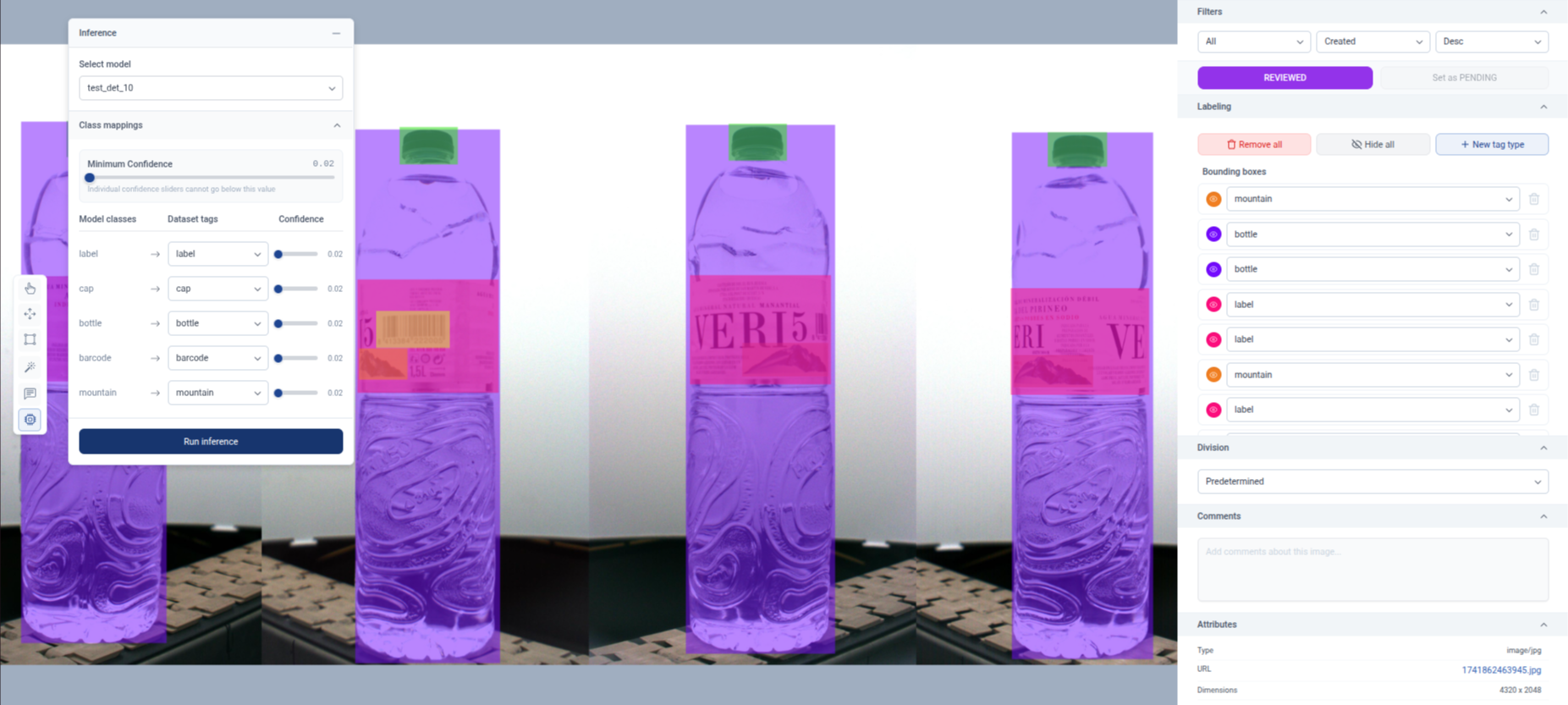 Wait for Detection Results