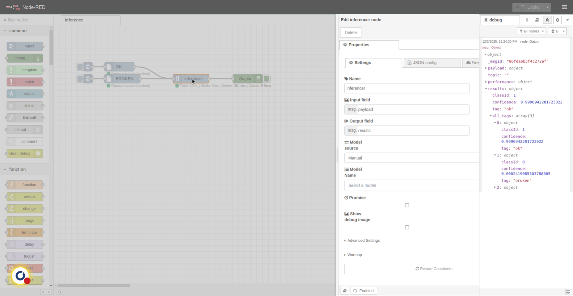 Set Debug Image Width Value