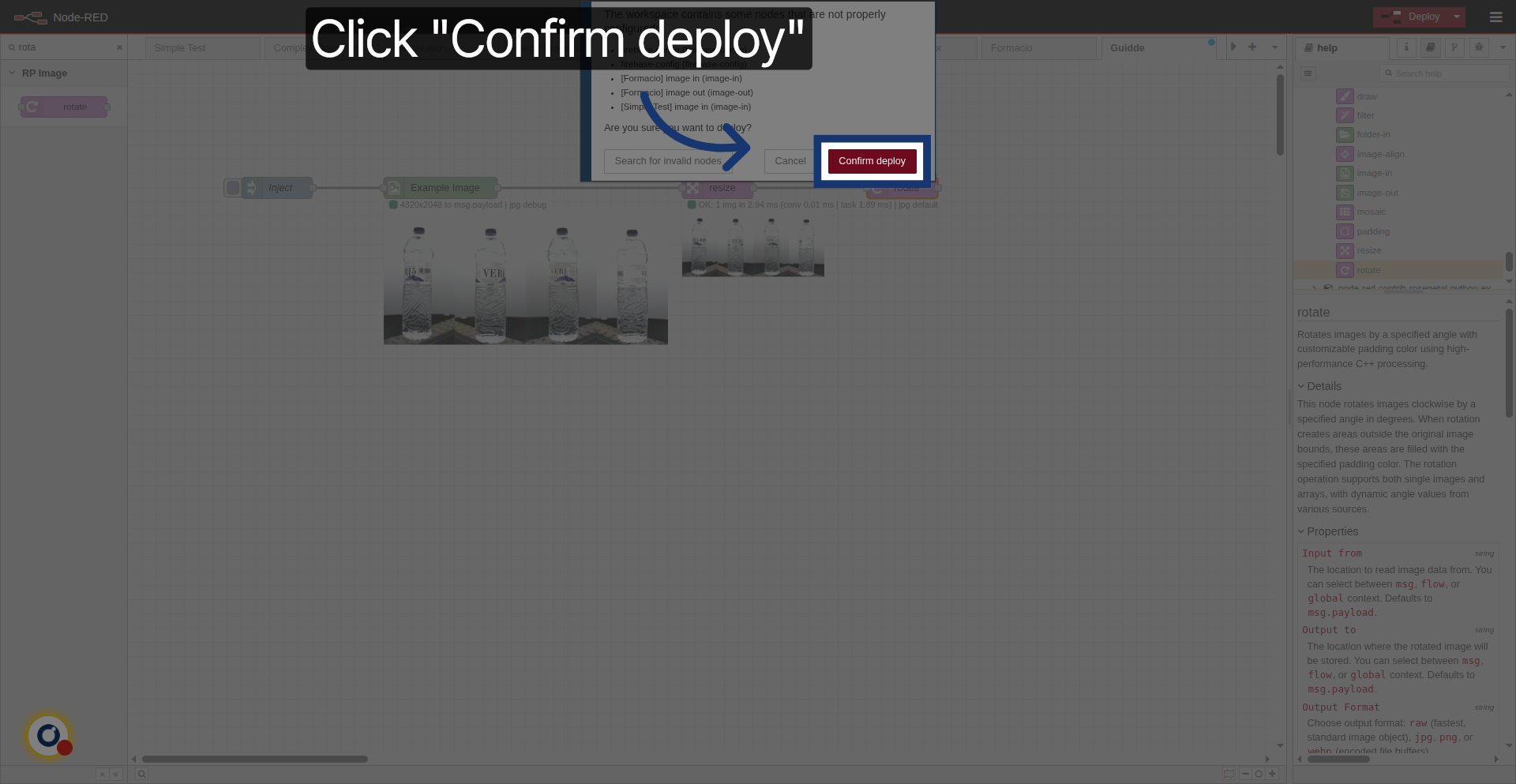 Confirm Deployment