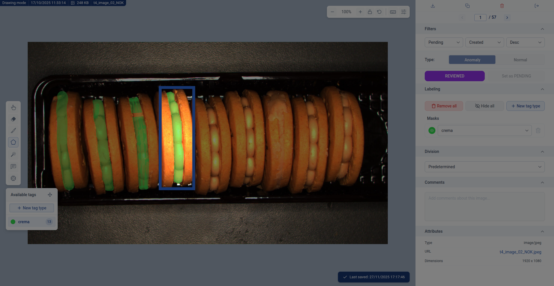 Complete the polygon