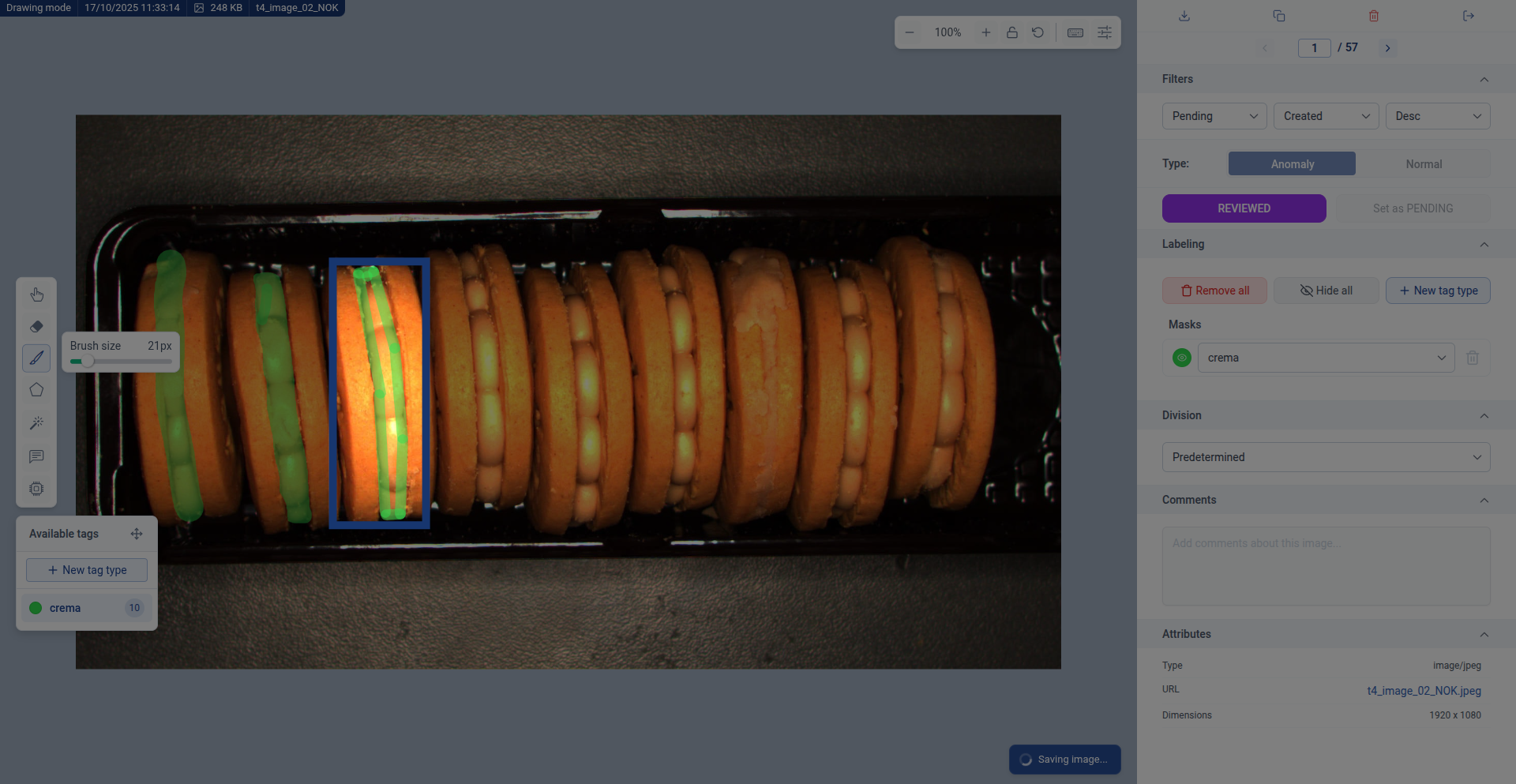 Straight line results