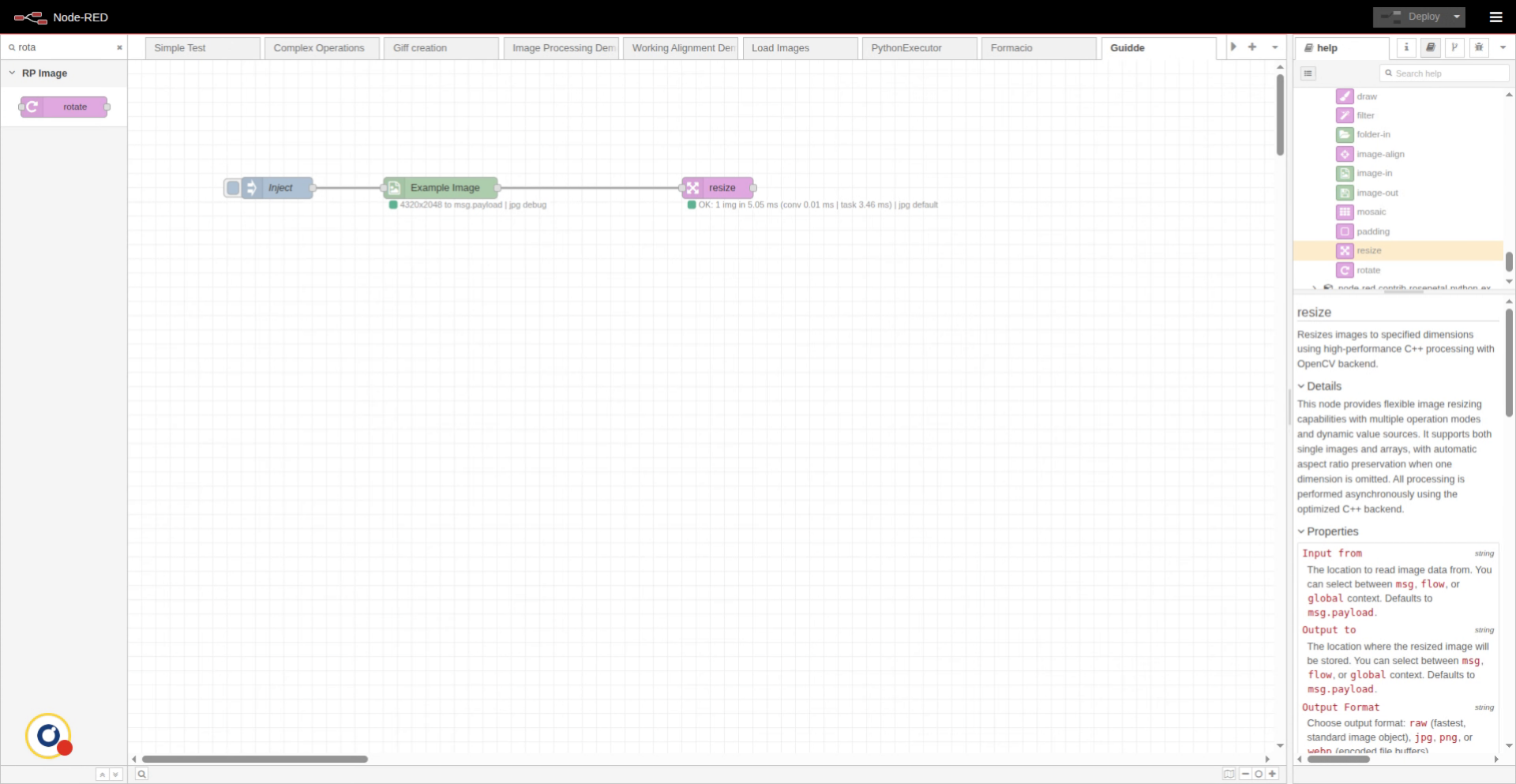 Introduce Image Nodes Usage